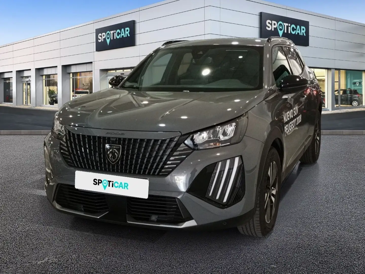 Peugeot 2008 1.2 PureTech S&S Allure 100 Gris - 1