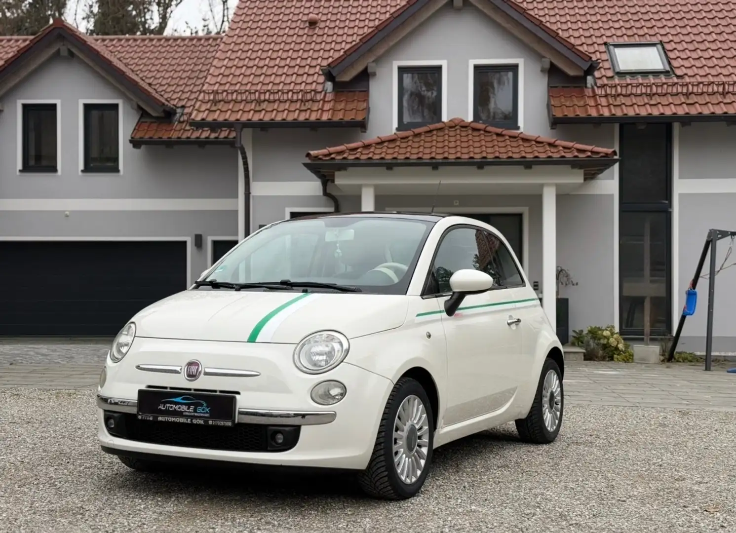 Fiat 500 Lounge*TÜV NEU*WENIG KM*TOP GEPFLEGT*KLIMA* Weiß - 1