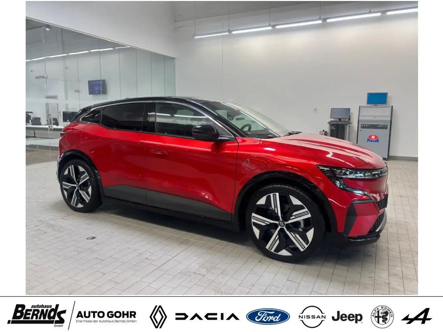 Renault Megane E-Tech EV60 220hp optimum charge Iconic KLIMA PDC Rot - 2