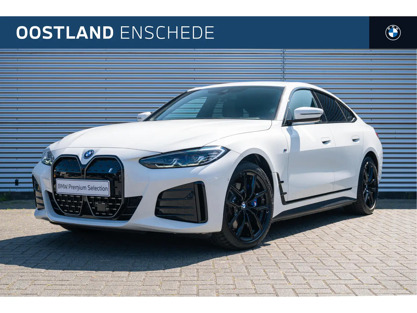 BMW i4 eDrive35 M Sport / Parking Assistant / Widescreen Blanc - 1