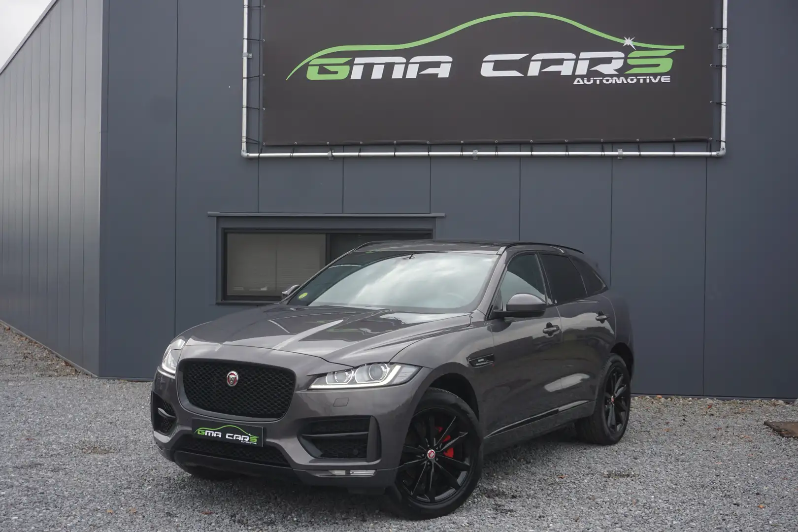 Jaguar F-Pace 20d AWD Aut. R-Sport-Nav-Pano-Leder-Cam-Garantie Grau - 1