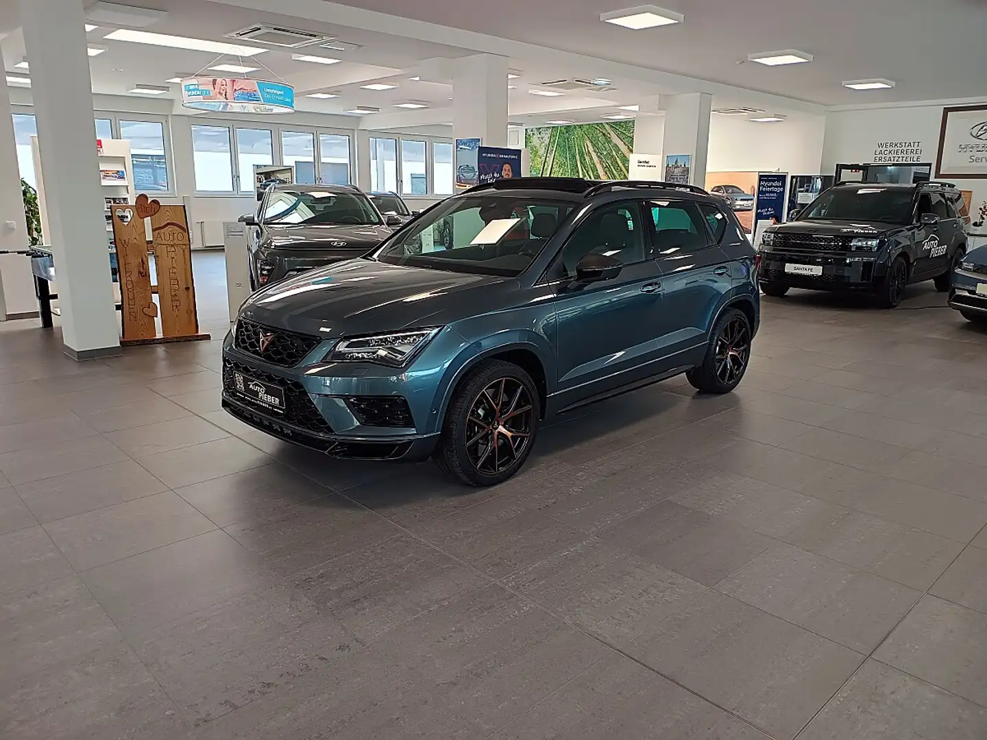 CUPRA Ateca 2,0 TSI 4Drive DSG *AHK*Pano*Brembo*LED* Grau - 2