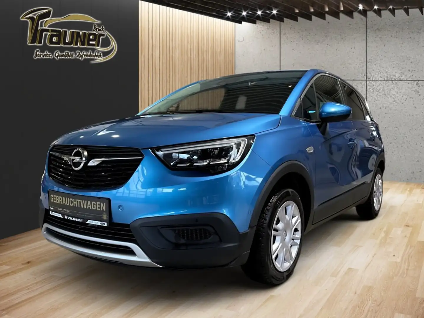 Opel Crossland X 1,2 Turbo Innovation Blau - 1