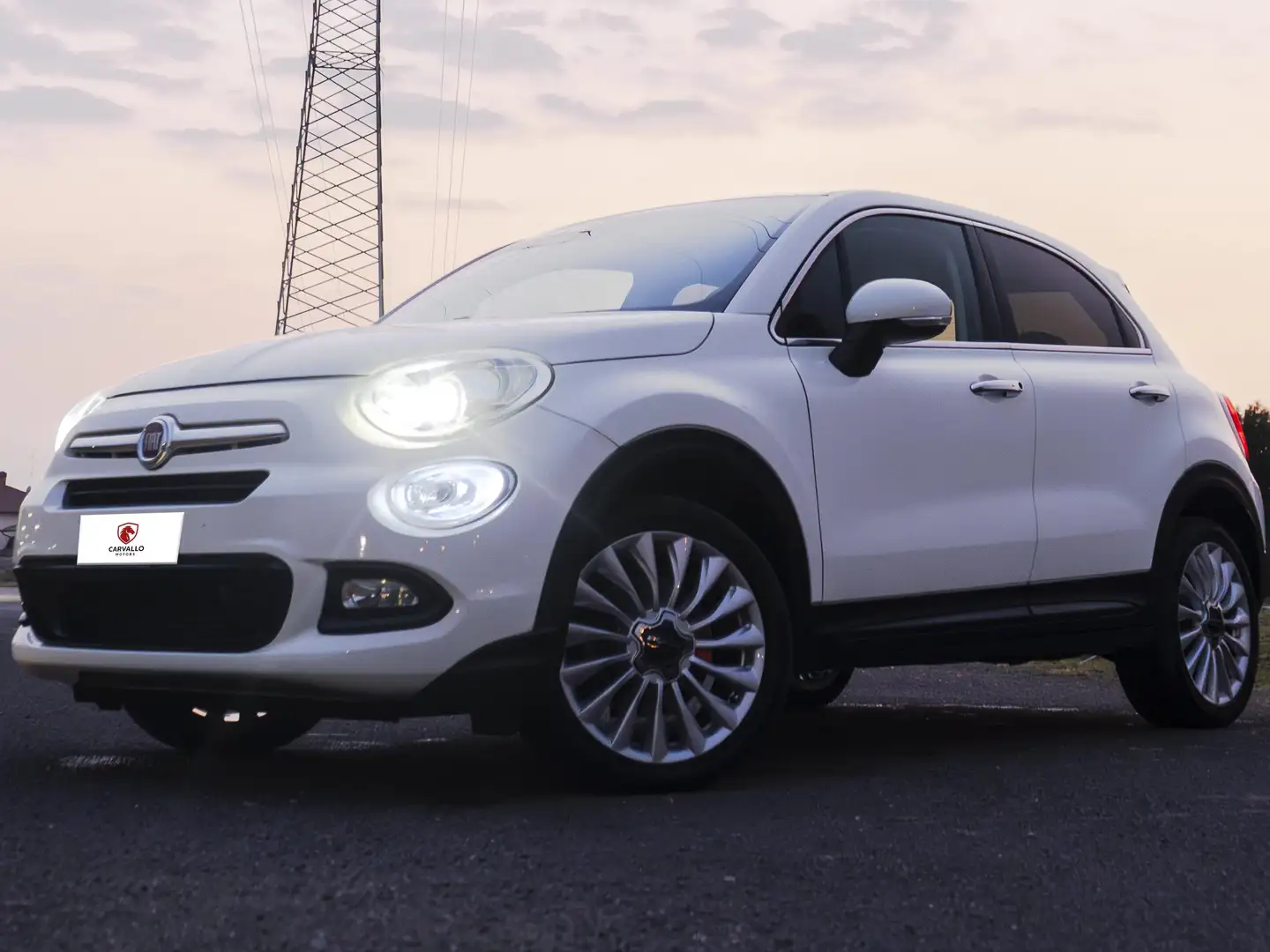 Fiat 500X 500 X Lounge - Unico Pro - Interni in pelle - Nav Bianco - 1