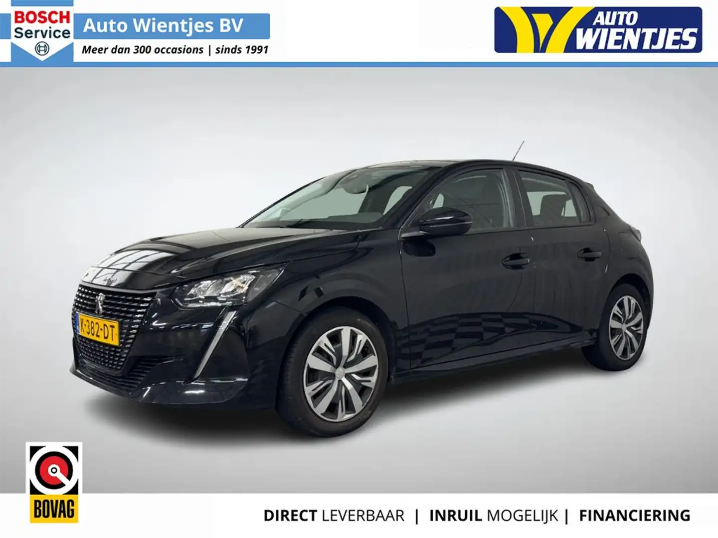 Peugeot 208 1.2 PureTech | Active 5-Drs | Airco | Cruise | Nav Schwarz - 1