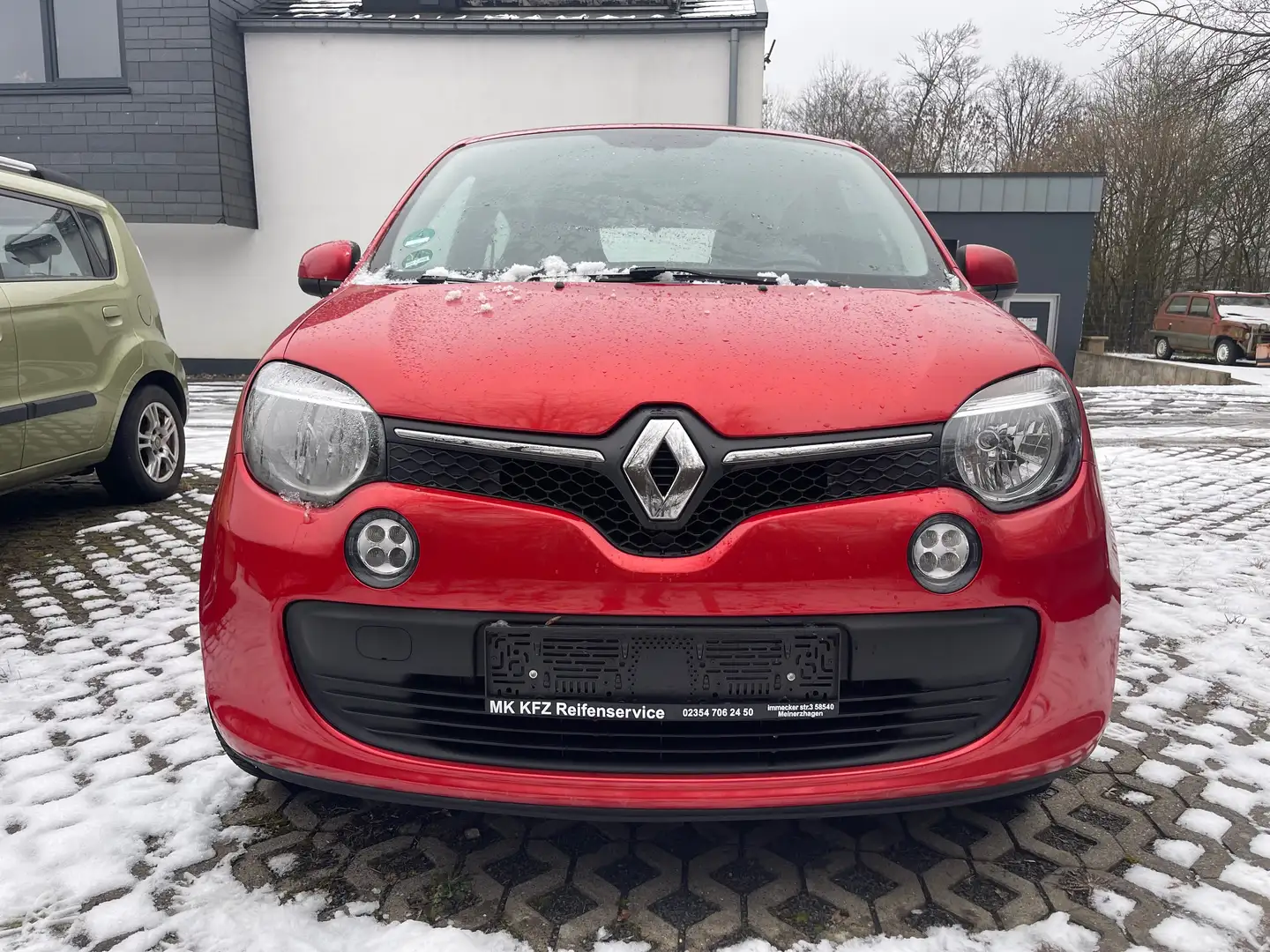 Renault Twingo Dynamique,Klima,8-fach Bereift,wenig km , 90 PS Rot - 1
