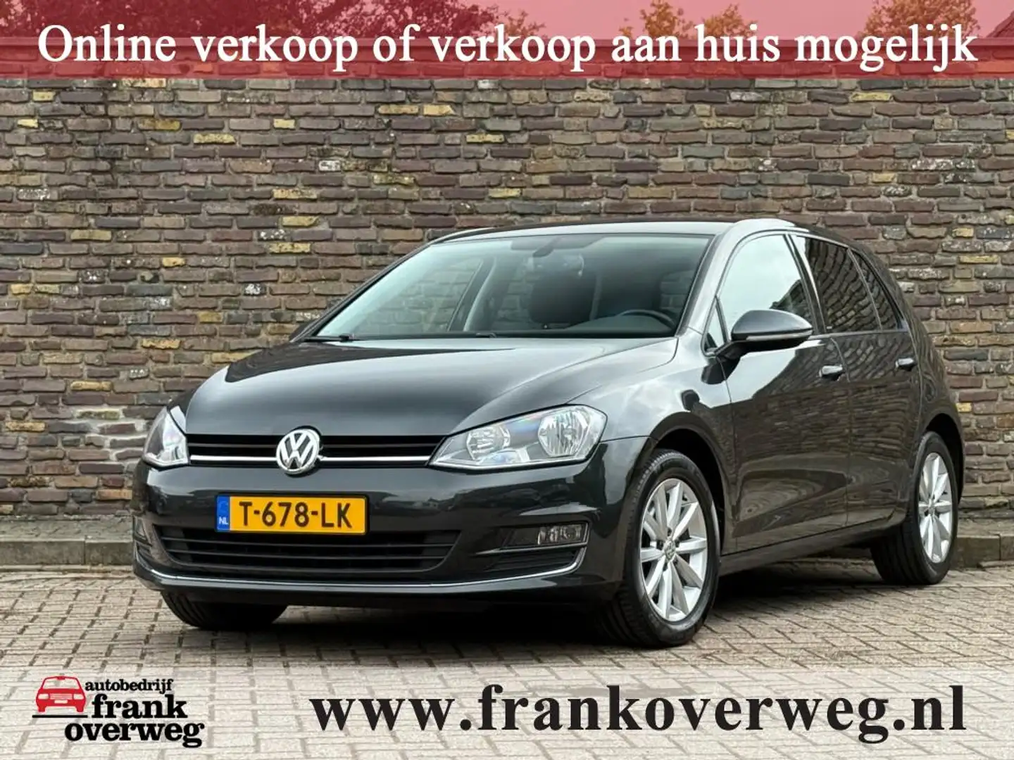 Volkswagen Golf 1.4 TSI DSG Navi Camera Stoelverwarming Grijs - 1