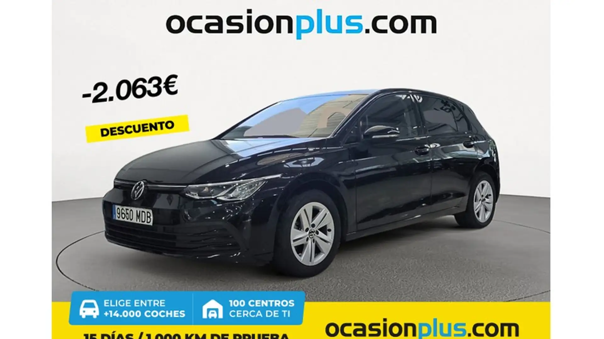 Volkswagen Golf 2.0TDI Life 85kW Negro - 1