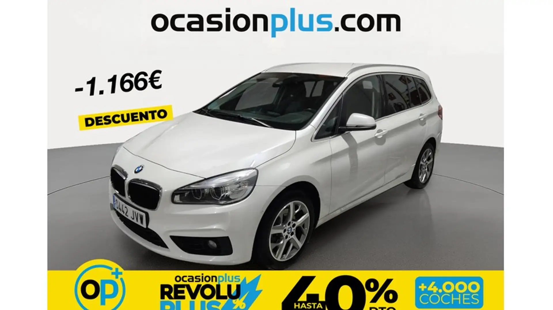 BMW 218 218dA Gran Tourer Blanco - 1