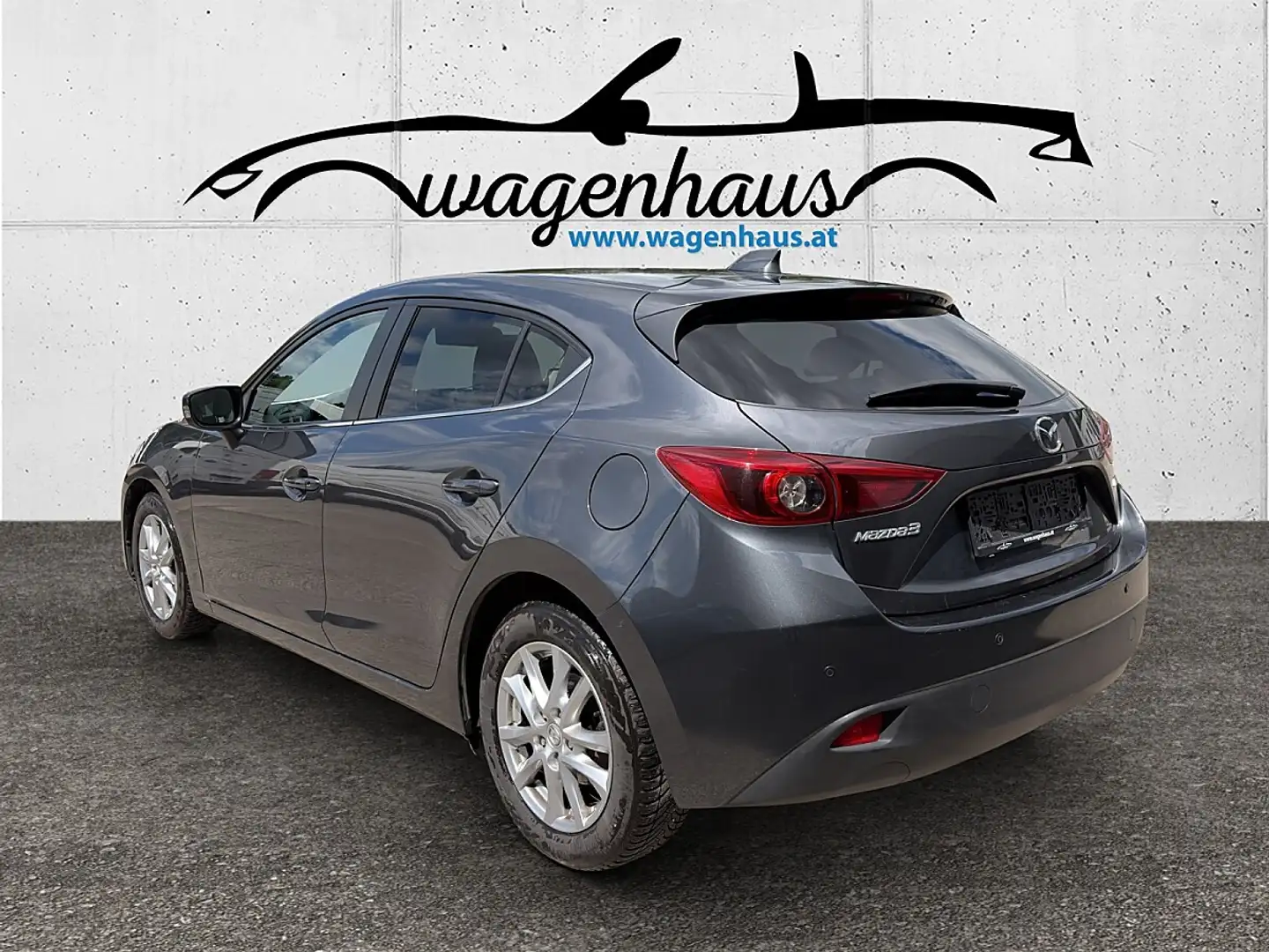 Mazda 3 Mazda3 Sport G100 Attraction, 1. Besitz mit Xen... Grau - 2