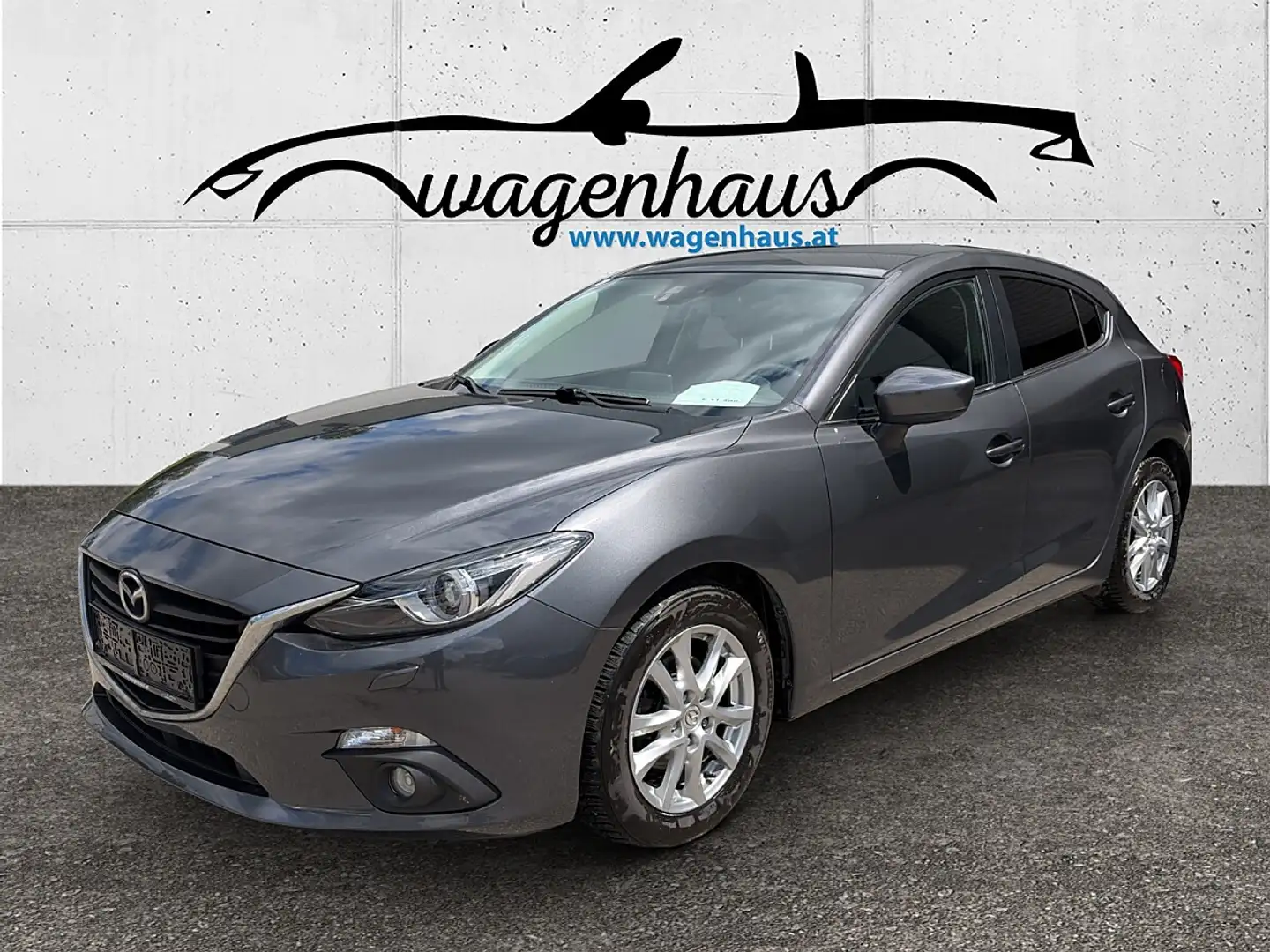Mazda 3 Mazda3 Sport G100 Attraction, 1. Besitz mit Xen... Grau - 1
