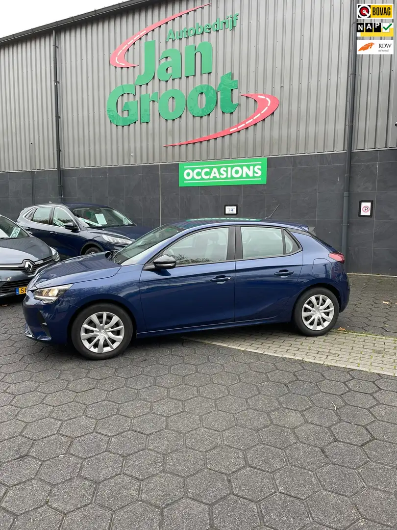 Opel Corsa 1.2 Edition Blauw - 1