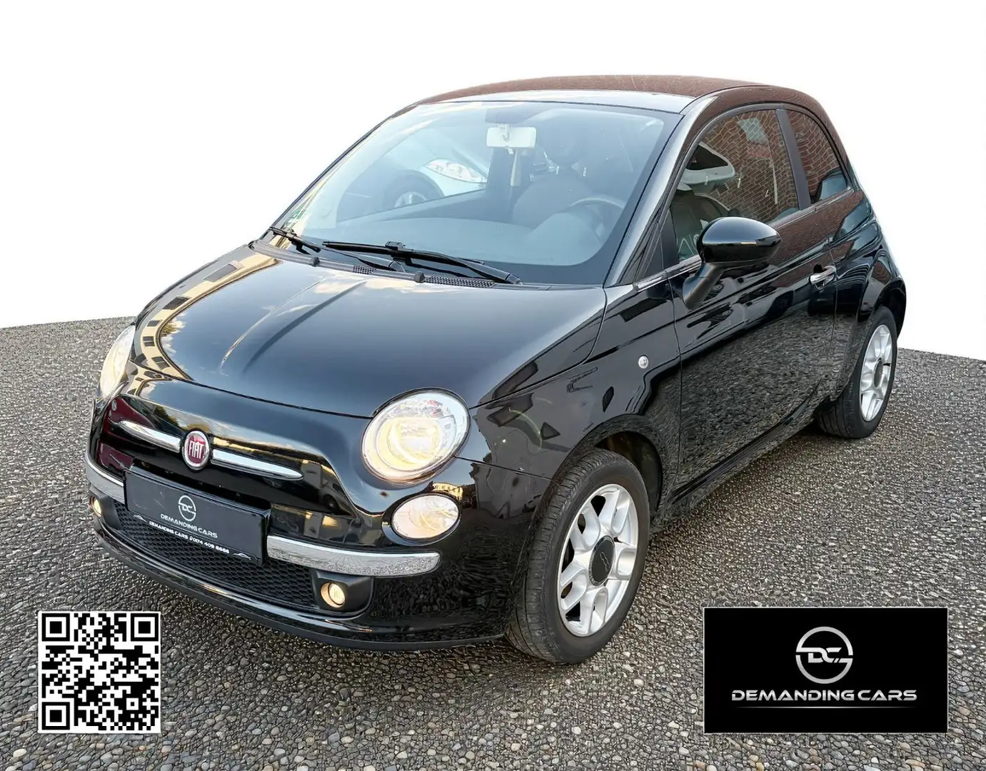 Fiat 500 1.2 8V Sport 2.Hd 44.000Km Sportsitze Leder Noir - 1
