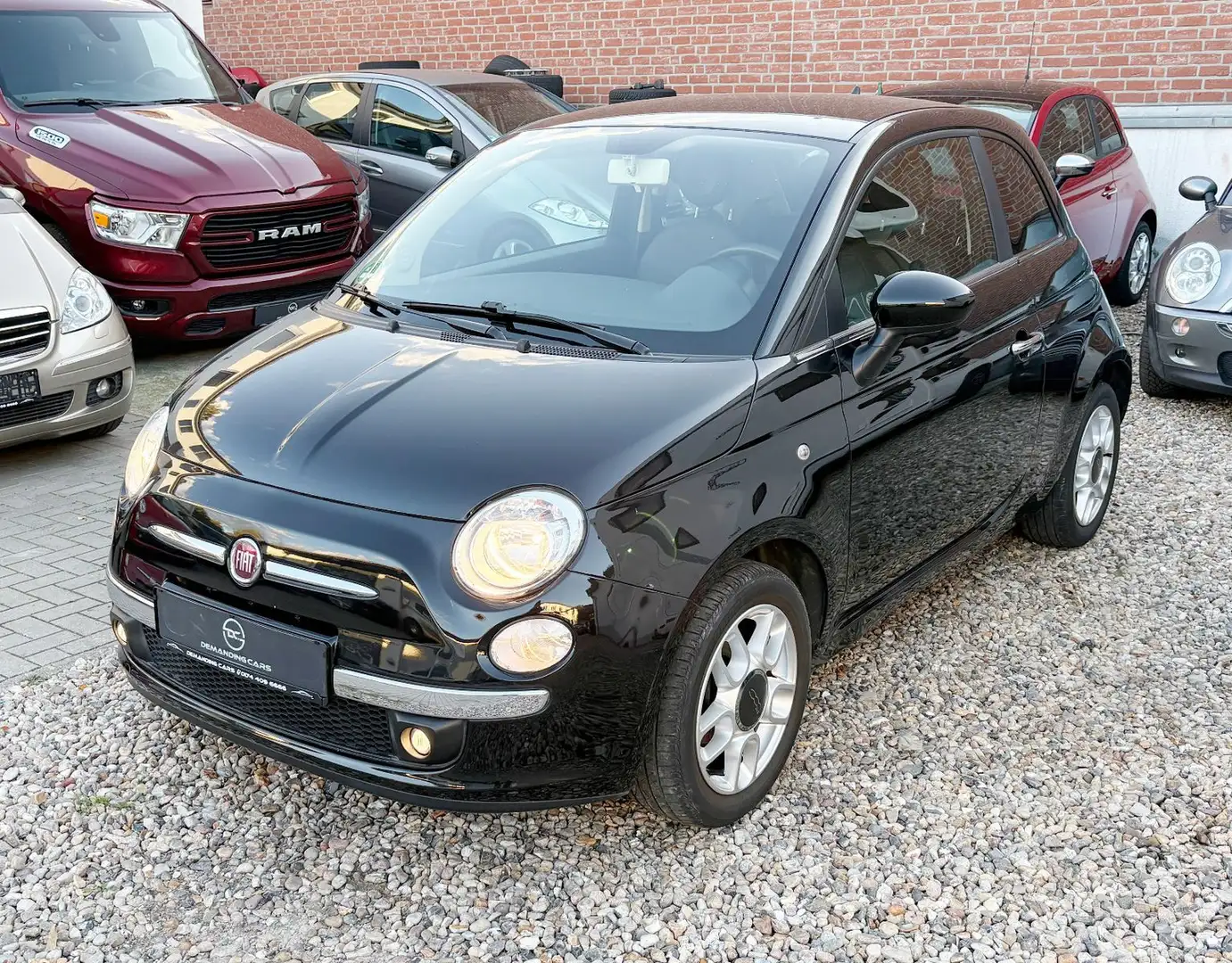 Fiat 500 1.2 8V Sport 2.Hd 44.000Km Sportsitze Leder Schwarz - 1