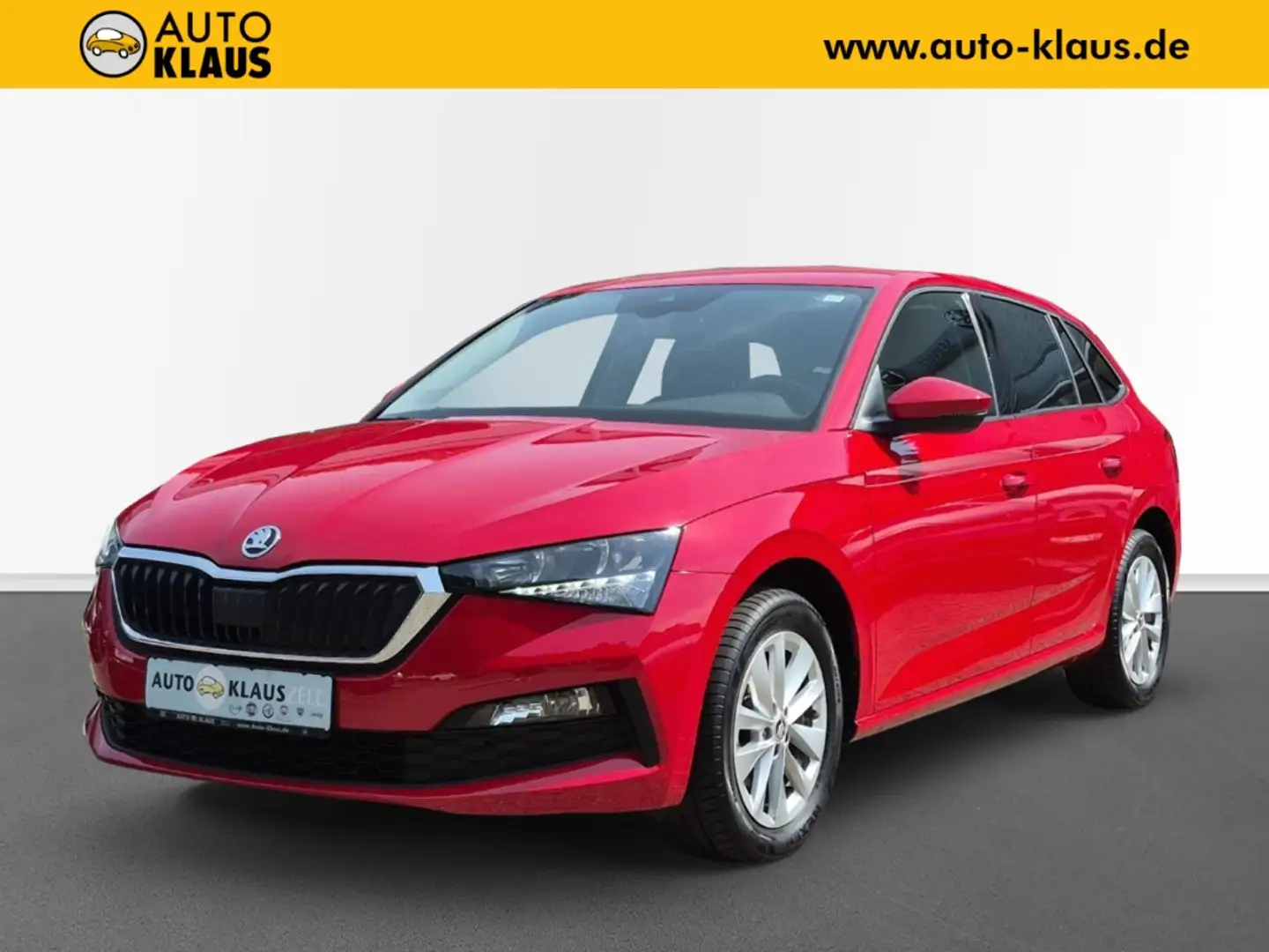 Skoda Scala 1.0 TSI Clever LED CarPlay RFK Klimaauto. Rot - 1
