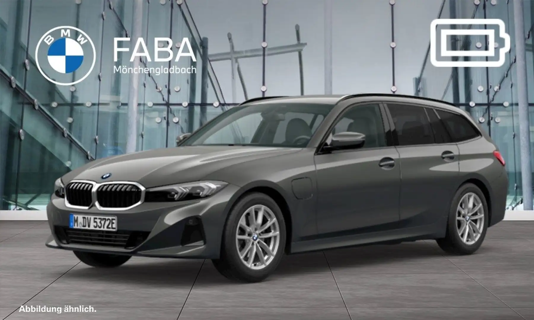 BMW 330 e Touring DAB Tempomat Klimaaut. Shz PDC Grau - 1