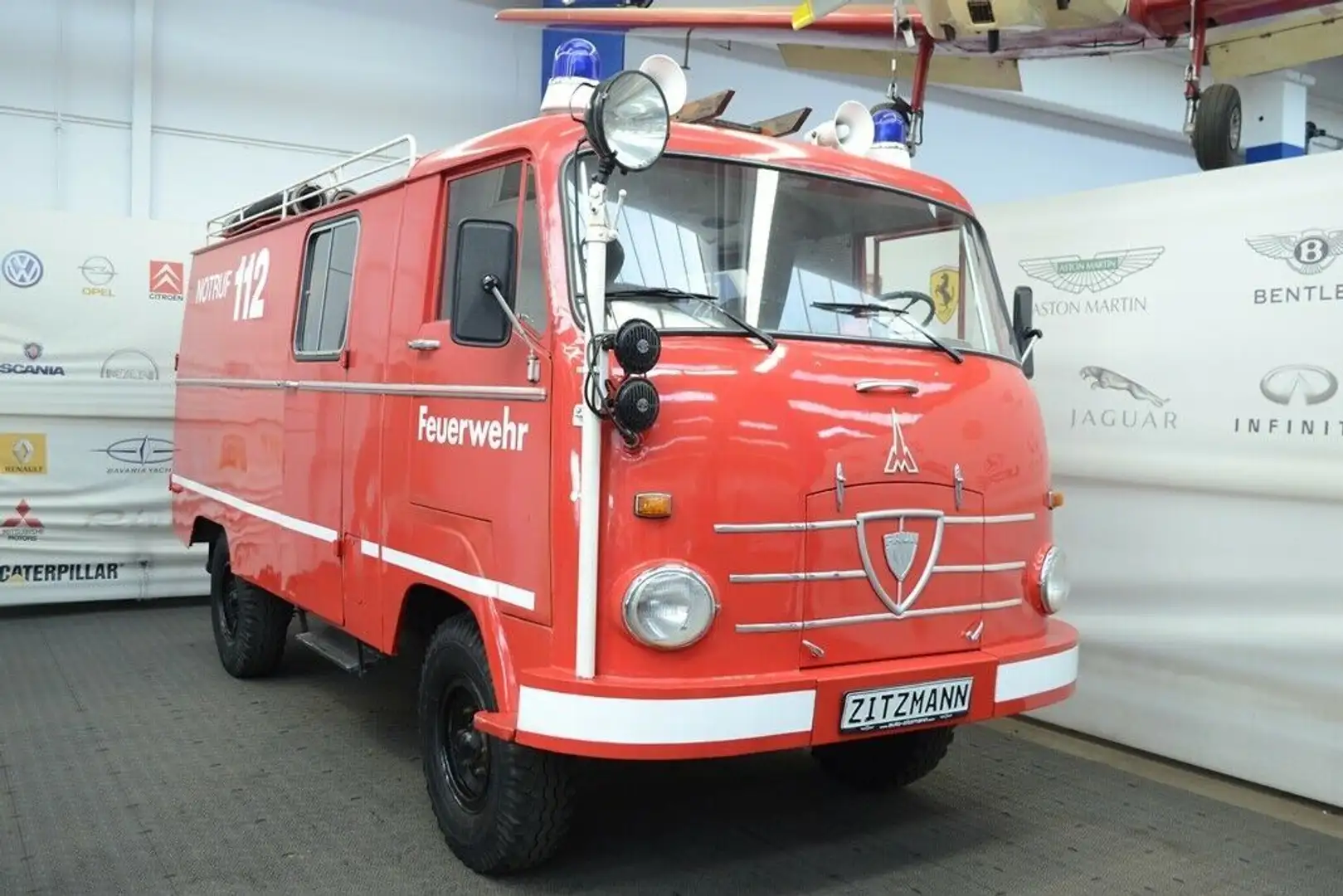 Sonstige Marken FAUN F24 DL LF8 DIESEL Feuerwehr Rot - 1