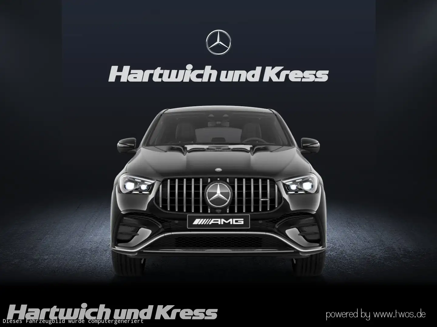 Mercedes-Benz GLE 53 AMG AMG GLE 53 4Matic+Pano+360°Kamera+Burmester+Memory Noir - 2