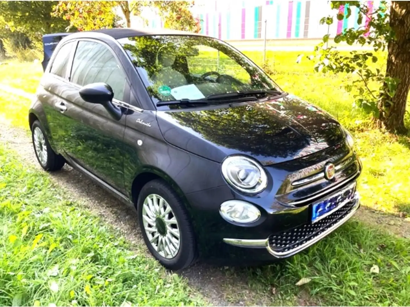 Fiat 500C DolceVita 1.0 Mild Hybrid EU6d MY21 UConnect DAB Schwarz - 2