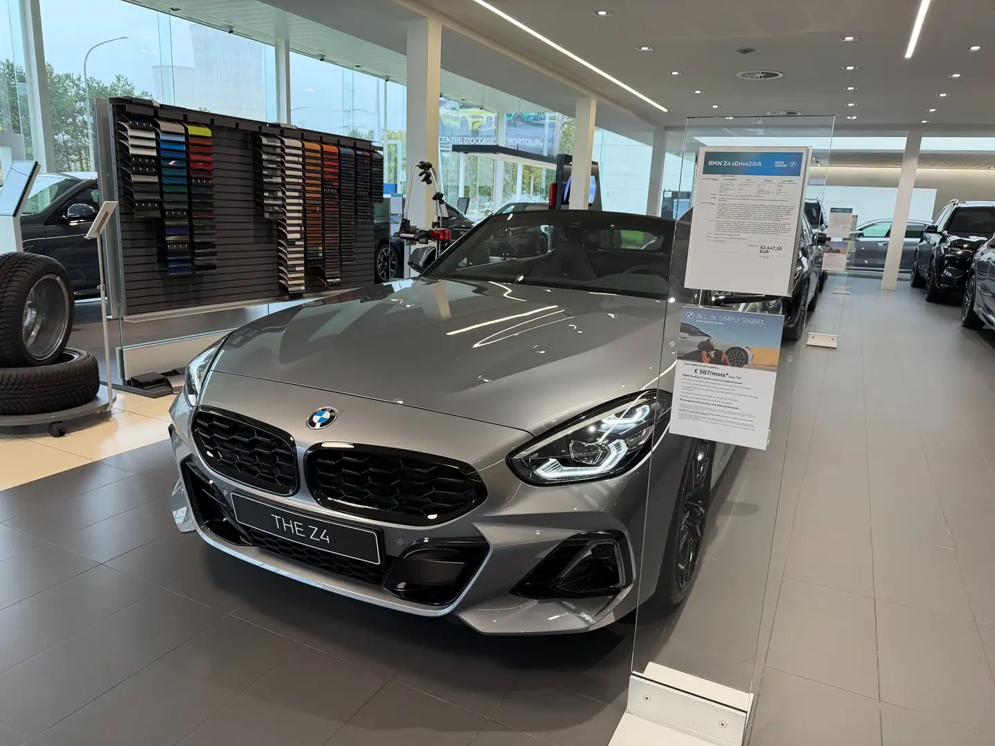 BMW Z4 2.0iAS sDrive20i Gris - 2