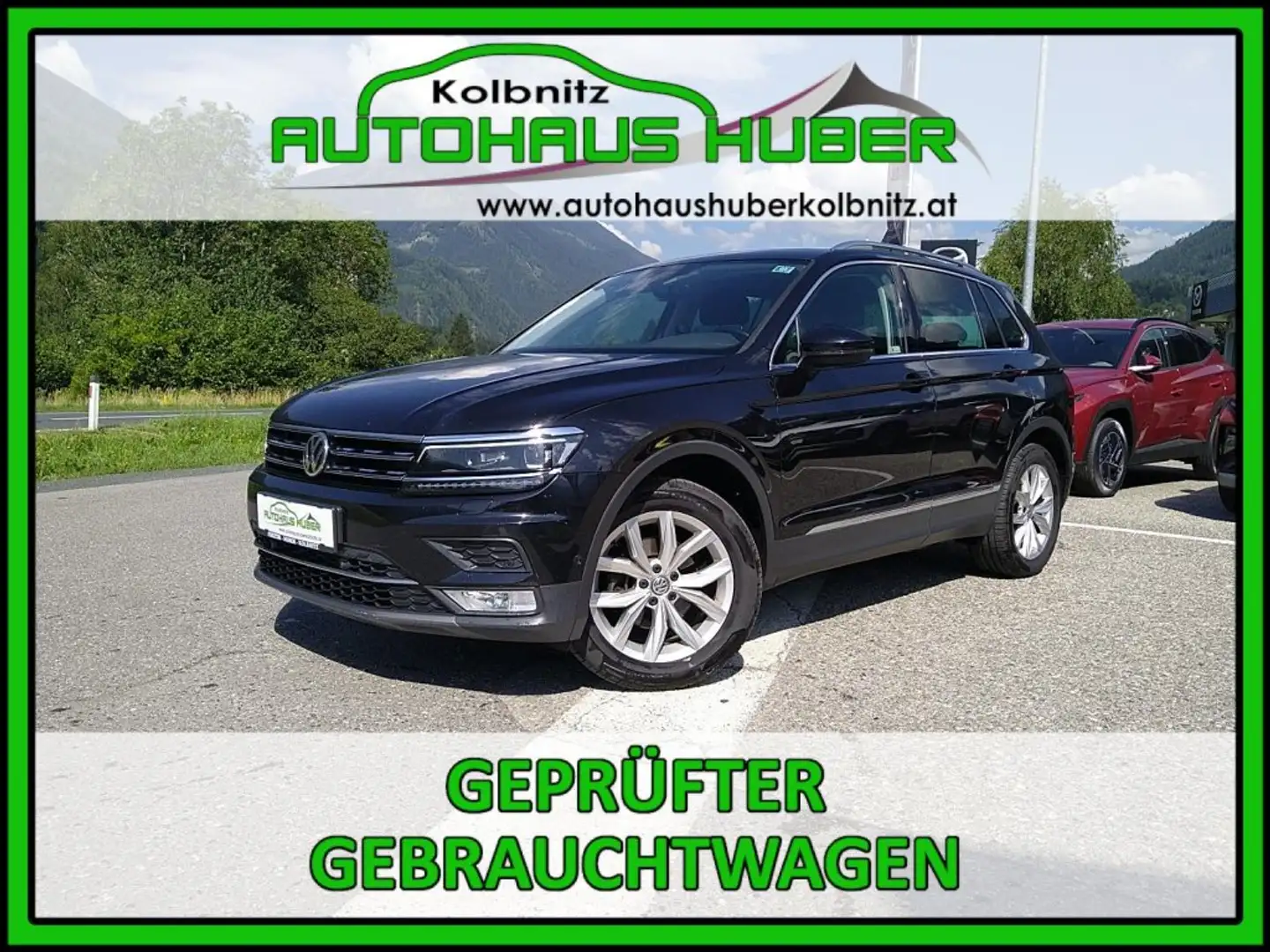 Volkswagen Tiguan 2,0 TDI SCR 4Motion Highline DSG Schwarz - 1