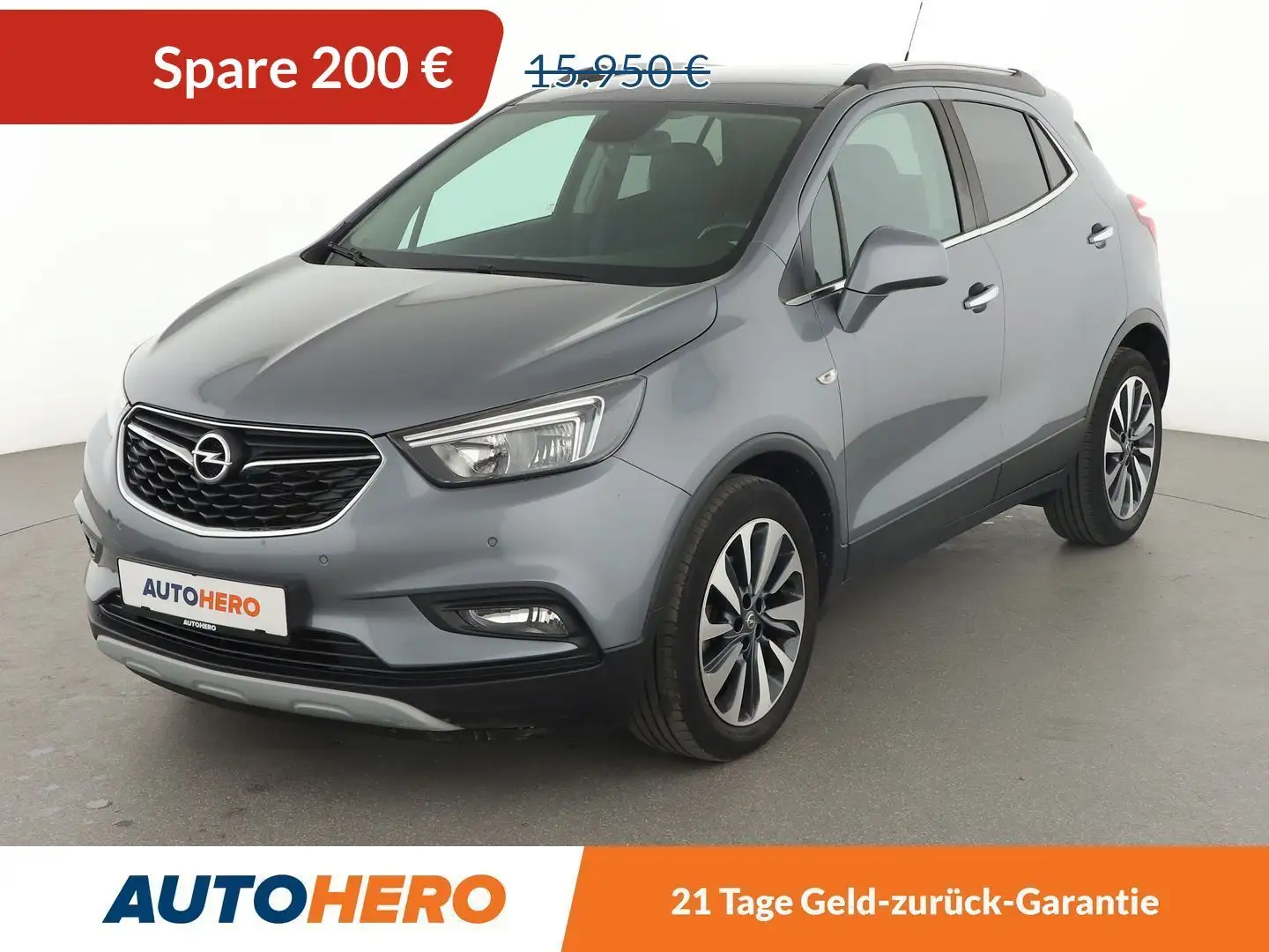 Opel Mokka X 1.4 Turbo Design Line Grau - 1
