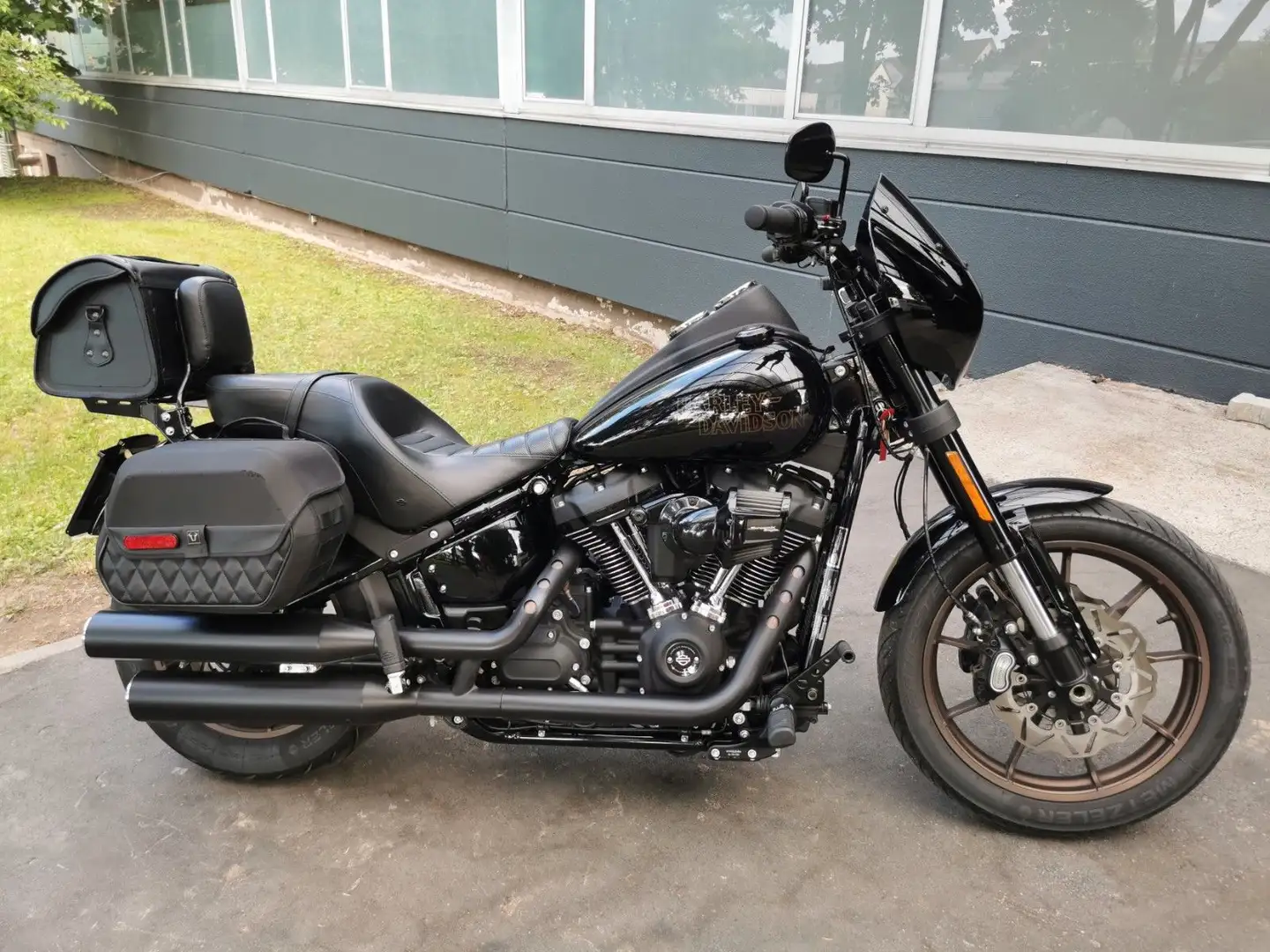 Harley-Davidson Lowrider S 1. Hand| TÜV NEU| SW-Motech Taschen Schwarz - 1