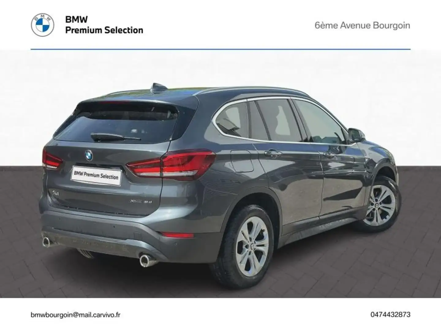 BMW X1 xDrive18dA 150ch Business Design Grigio - 2