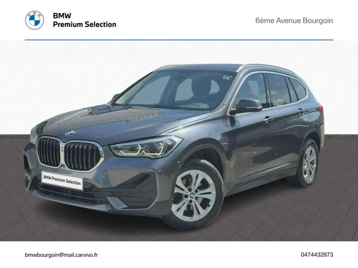 BMW X1 xDrive18dA 150ch Business Design Grijs - 1