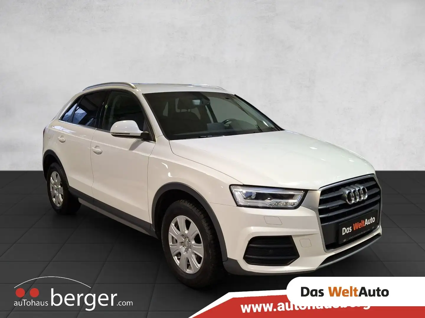 Audi Q3 2.0 TDI quattro intense Weiß - 1