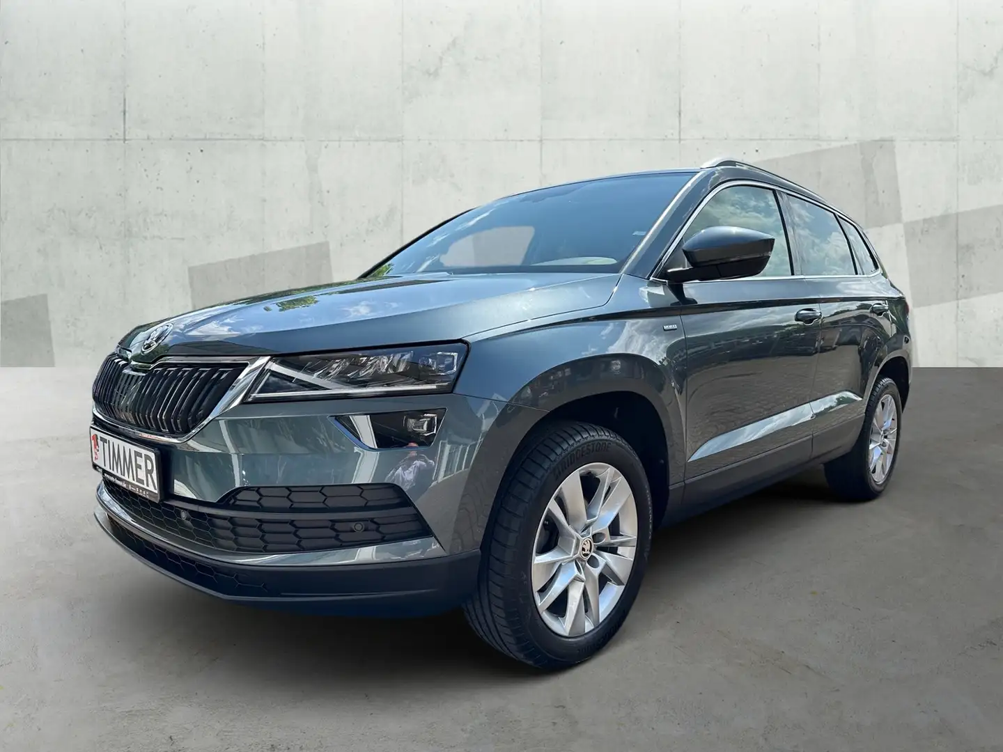 Skoda Karoq 1.5 TSI DSG CLEVER *LED *KESSY *17" *RKAM *TEMPO Gris - 2