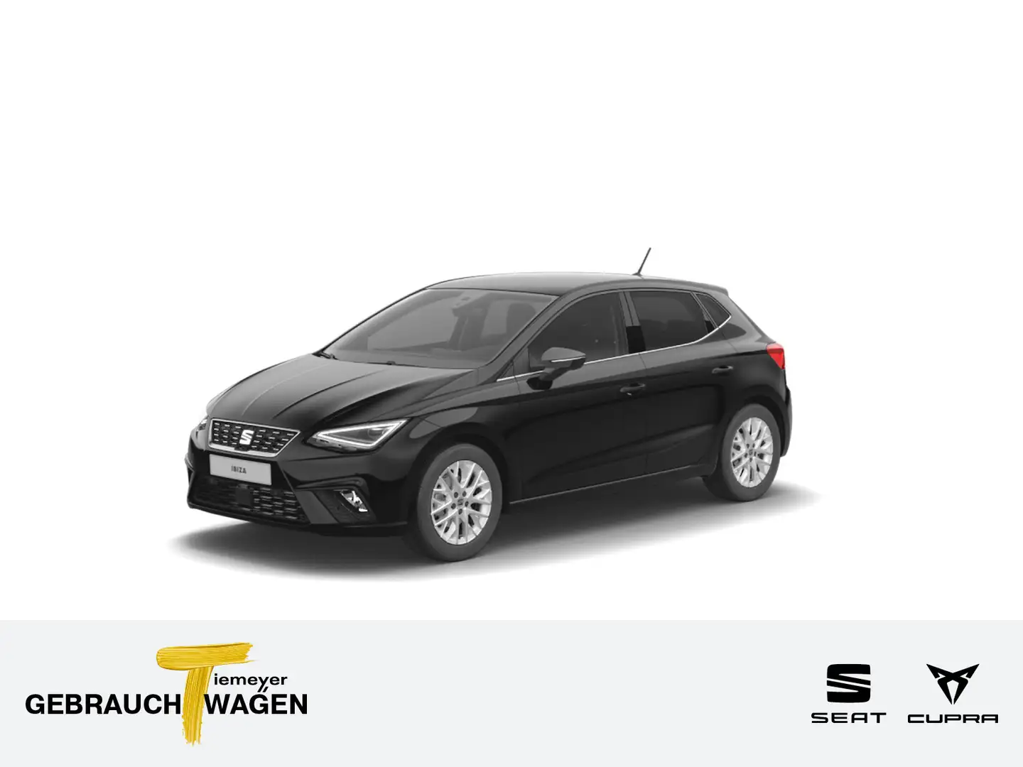 SEAT Ibiza 1.0 TSI DSG XCELLENCE KAMERA LED NAVI ACC Schwarz - 1