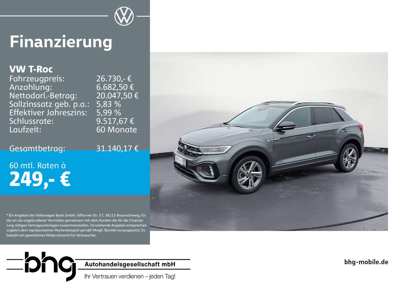 Volkswagen T-Roc 2023