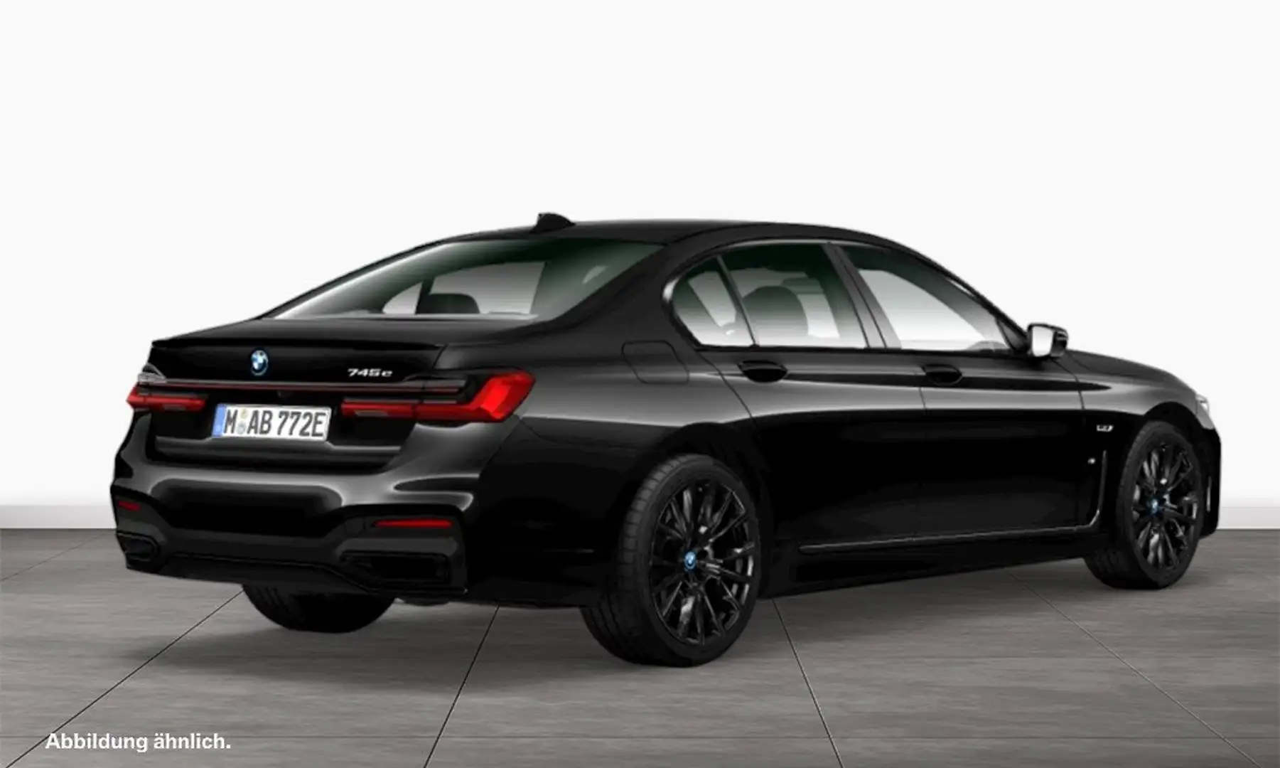BMW 745 e Limousine M Sportpaket Gestiksteuerung Shz Schwarz - 2