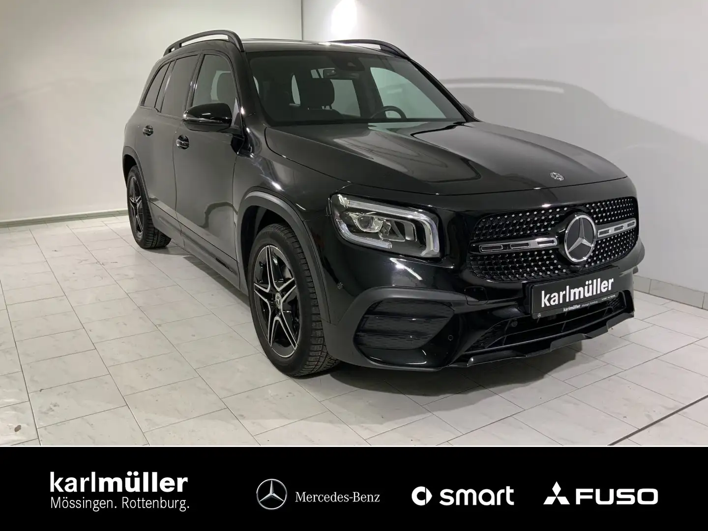 Mercedes-Benz GLB 200 GLB 200 AMG-L LED+vorrAHK+el.Heckk+Apple+RfK+DAB Schwarz - 1