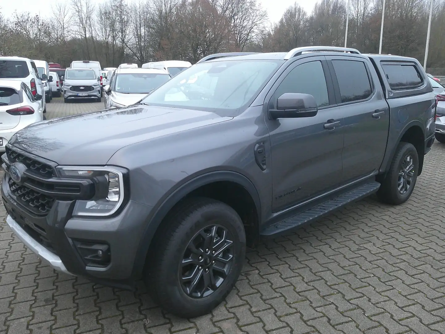 Ford Ranger 3.0 Ecoblue 4WD Hardtop*AHK*Navi*Allrad* Gri - 2