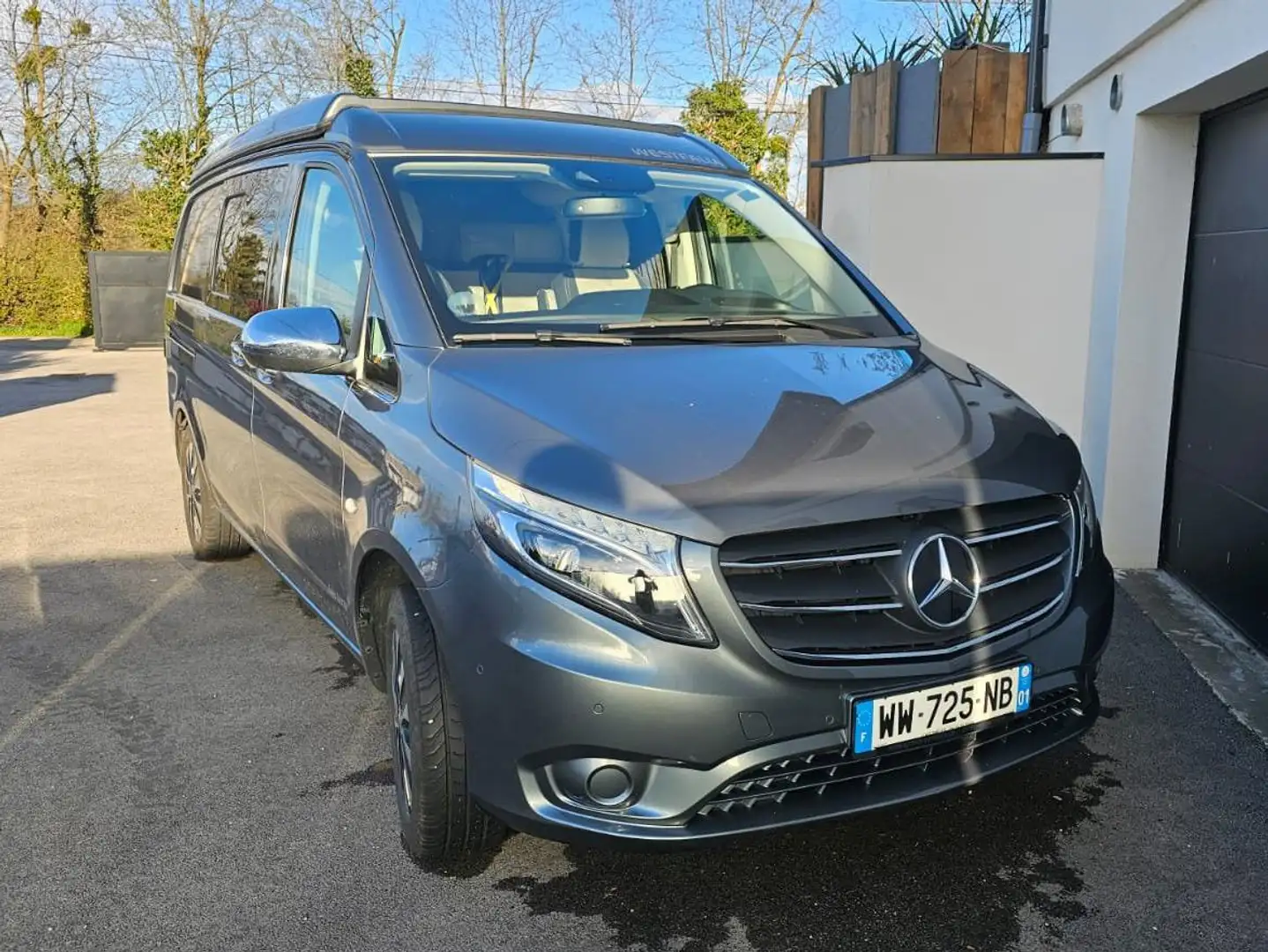 Mercedes-Benz V 250 Classe  Extra-Long  d 9G-TRONIC Style Gris - 1