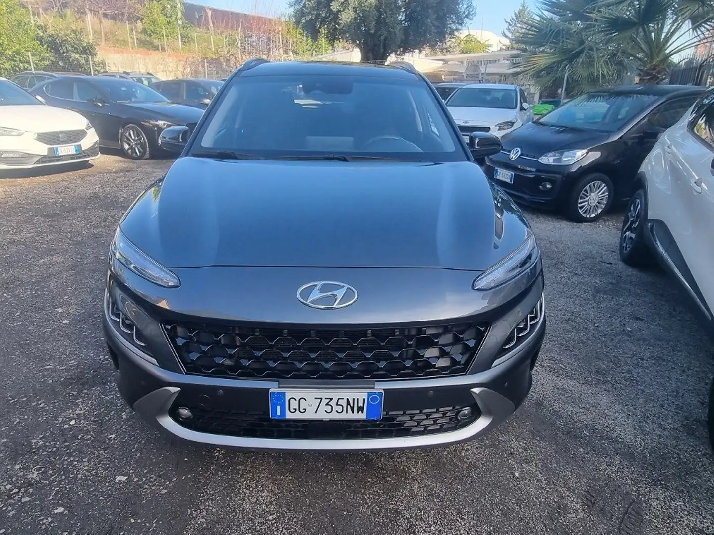 Hyundai KONA 1.0 T-GDI Hybrid 48V iMT XLINE Grigio - 1