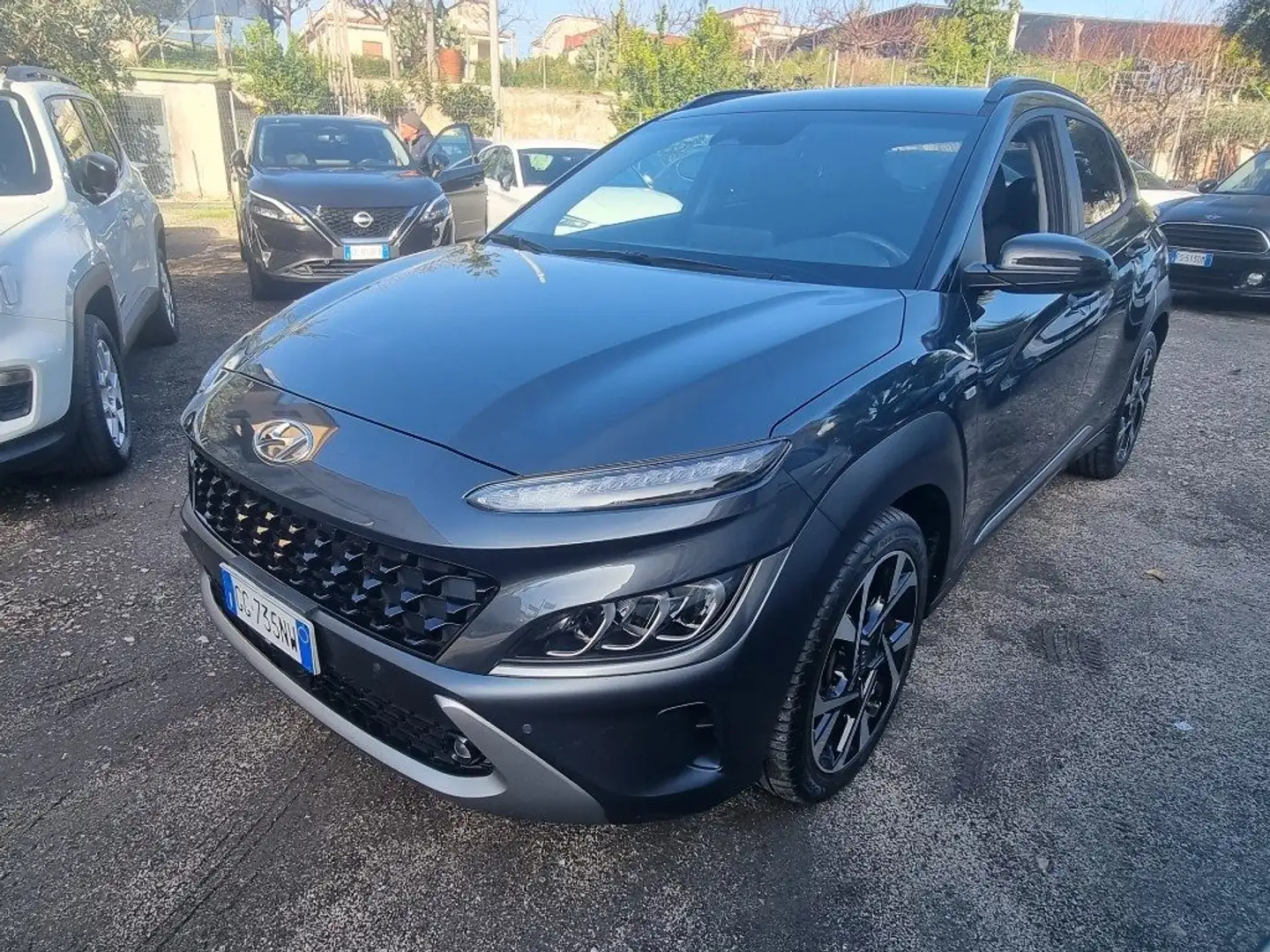 Hyundai KONA 1.0 T-GDI Hybrid 48V iMT XLINE Grigio - 2