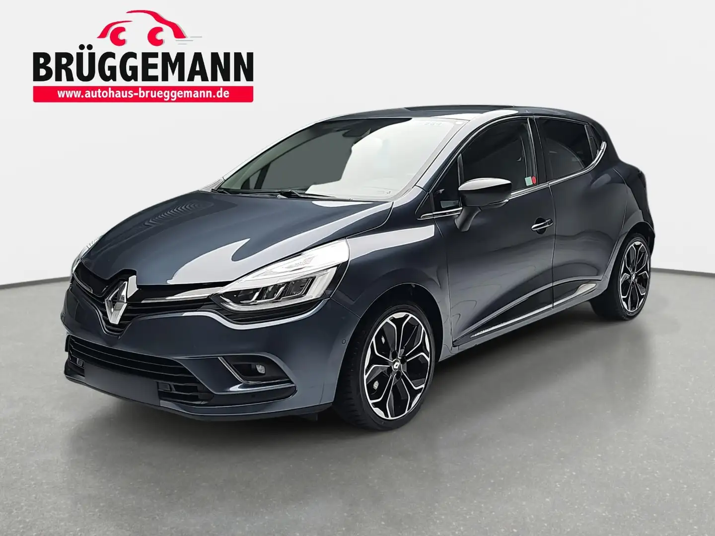 Renault Clio CLIO 0.9 TCE BOSE EDITION NAVI LED KLIMAUTO SICHT Grau - 1