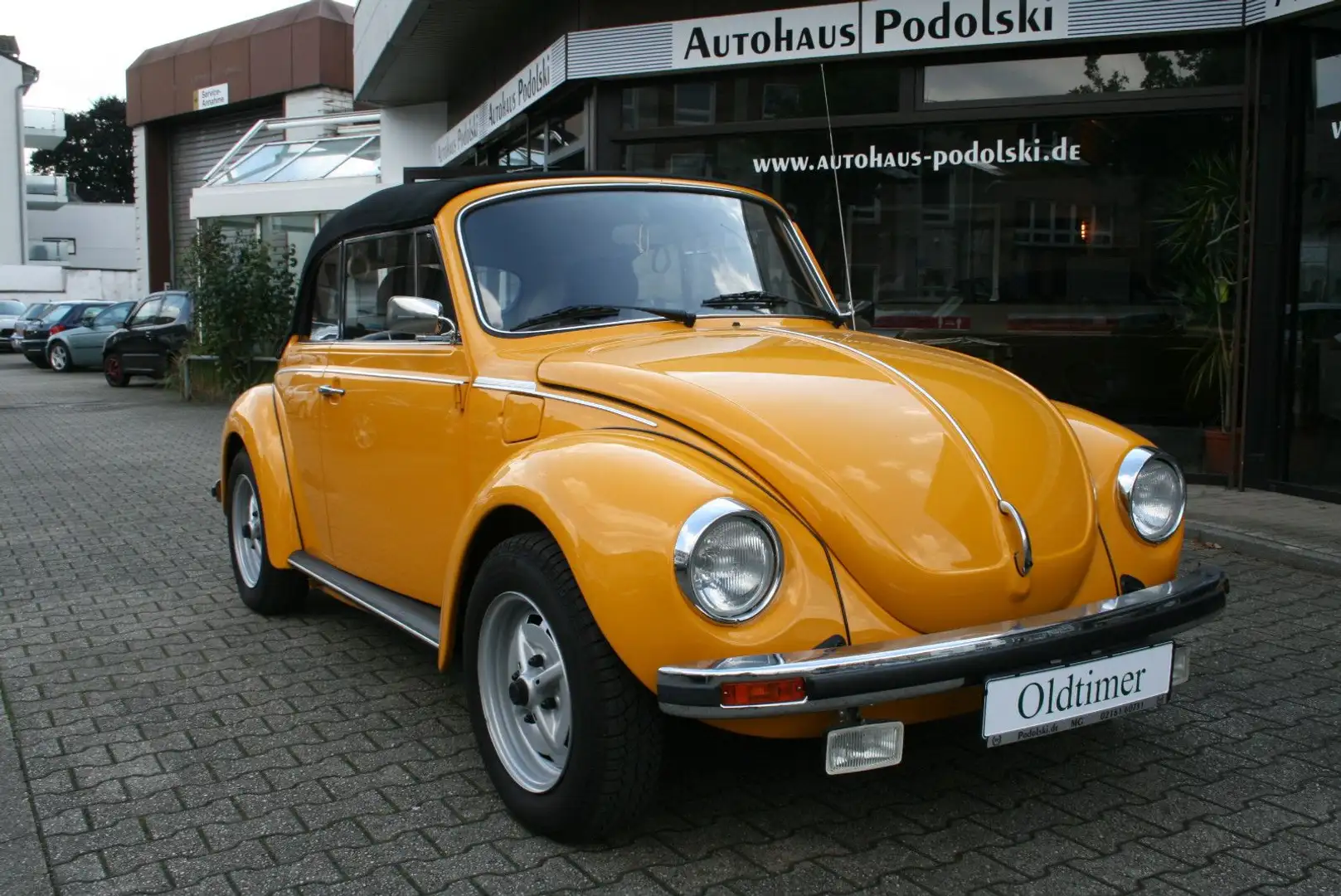 Volkswagen Käfer 1303 Cabriolet|Oldtimer|Standheizung |2-Hd Žlutá - 1