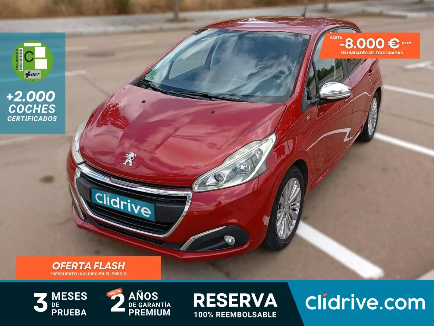 Peugeot 208 1.2 PureTech Style 82 Lilla - 1