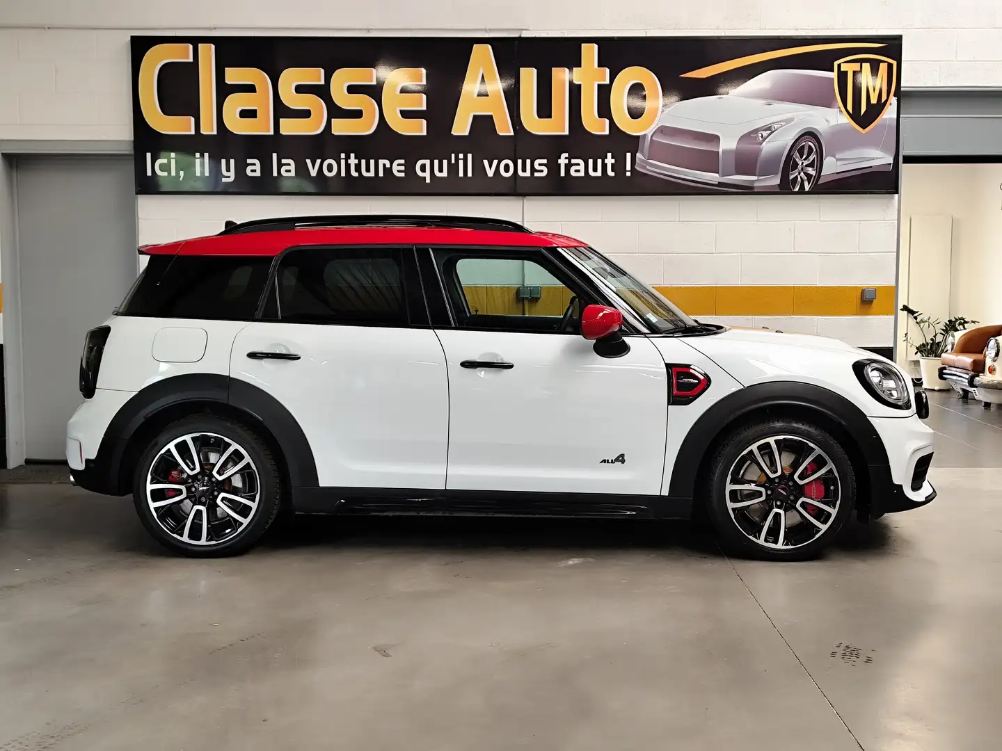 MINI John Cooper Works Countryman 306 ch BVA8 Garantie 12 mois Blanc - 2