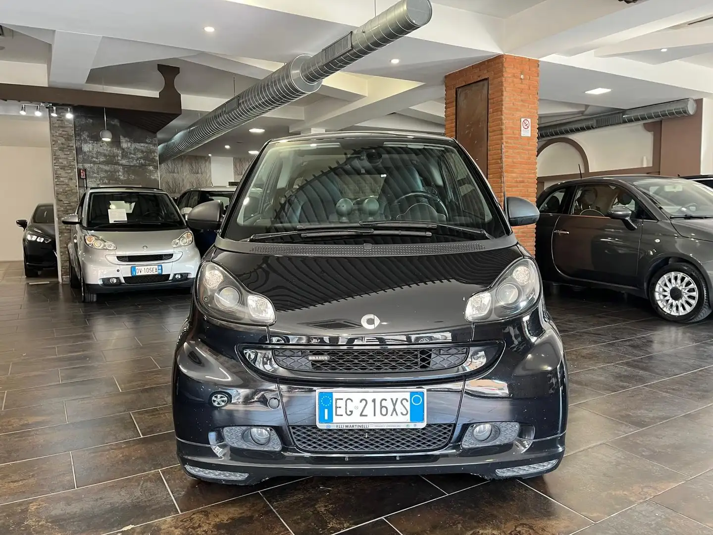smart forTwo Fortwo II Brabus 1.0   98cv Nero - 2