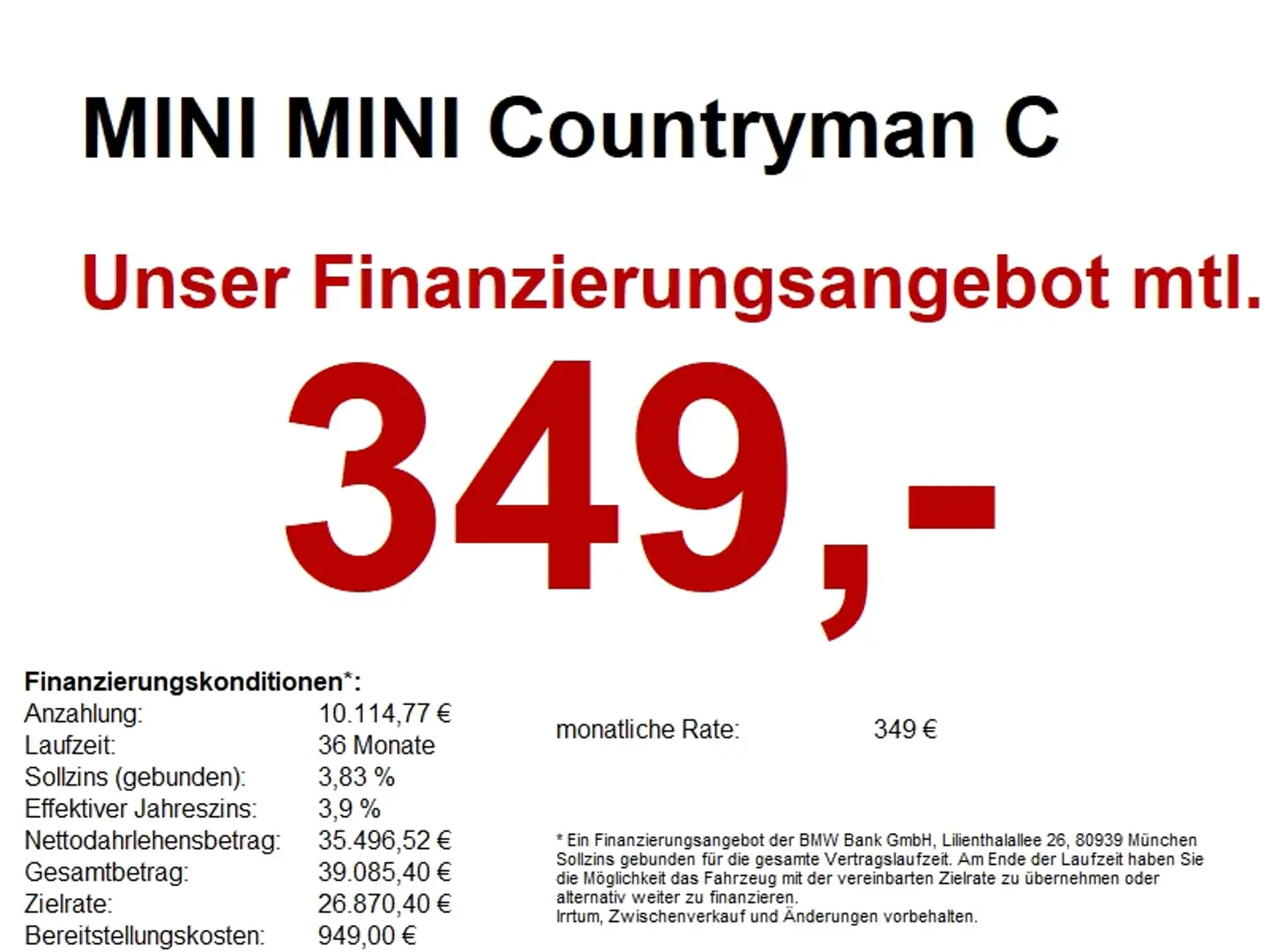 MINI Cooper Countryman C Paket M * Head-Up Display* Grün - 1