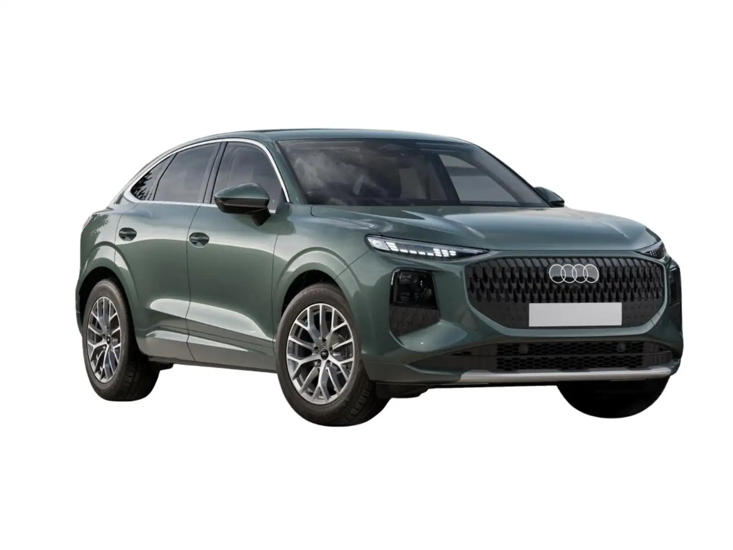 Audi Q3 Sportback NEU TFSI quattro Tech+AHK+LEDPlus+ACC... Grün - 1