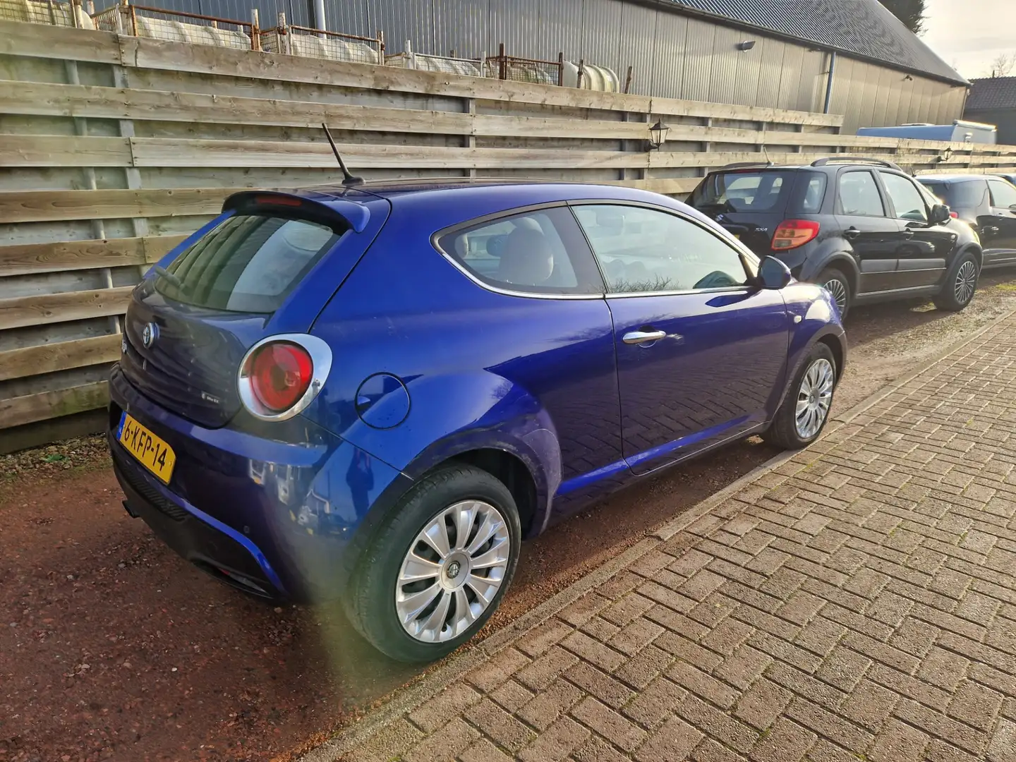 Alfa Romeo MiTo 1.3 JTDm ECO Distinctive Navi, Leder Blauw - 2