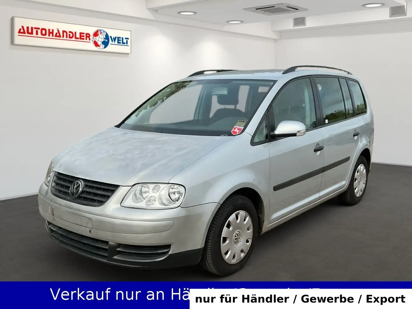 Volkswagen Touran 1.9 TDI 7-Sitze Silber - 1