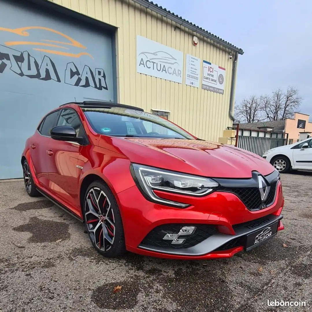 Renault Megane iv rs trophy 300cv Rouge - 1