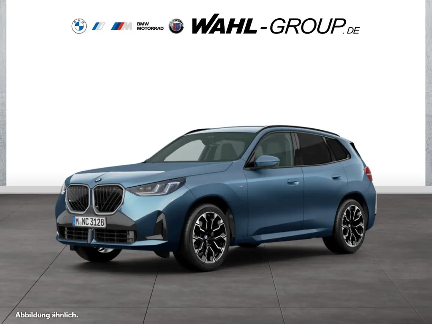 BMW X3 20 xDrive M Sport AHK HeadUp Innovation HarmanKard Blau - 1